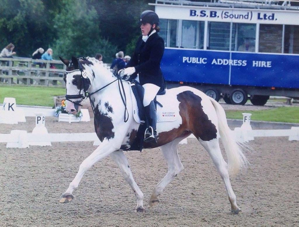 Anja Brailsford and Westhills JellyBean ( PSG Dressage)